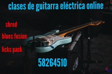 Clases de guitarra eléctrica online y a domicilio