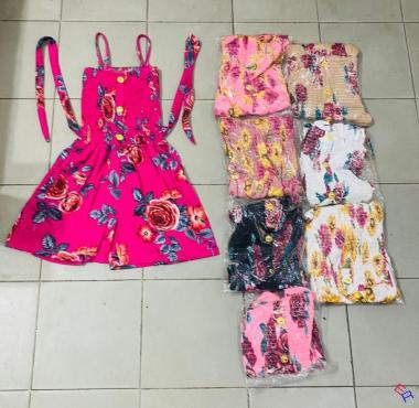 VESTIDOS TIPO MONITO ESTAMPADOS DE MUJER