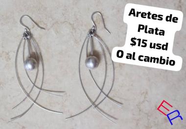 Aretes de Plata 