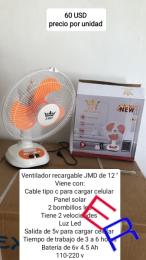 Ventiladores recargables de 12 y 16"