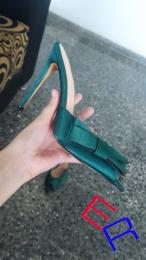 Tacones verdes