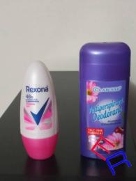 desodorantes Rexona y Claridad 