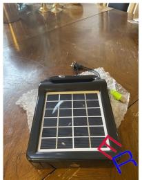 Mini panel solar 3 en 1 doble linterna.